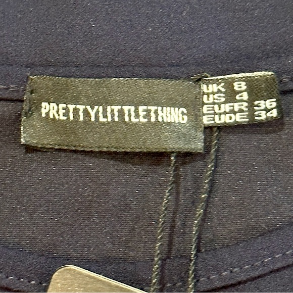 PrettyLittleThing Cape Style Midi Dress Sz. 4 NWT - Picture 9 of 12